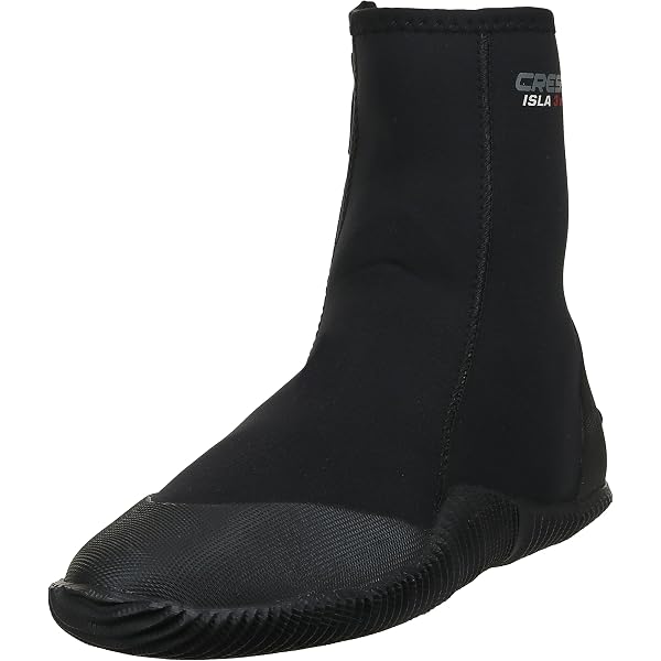 Aqua Lung Men's 5mm Superzip Dive Boots – Black, Size 10, Cold Water Scuba & Snorkeling - View #6