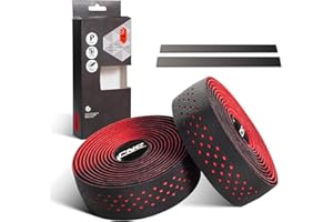 CNCLOL Road Bike Handlebar Tape,2350mm Bicycle Handle Bar Wrap for Gravel Bike.（Blue/Green/Red/Yellow/White/Black/Orange/Carbon pattern）