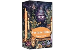 HAN YU BOWEN Fortune Teller Oracle cards: Explore and reveal the future, provide guidance and inspiration for daily life. Oracle tarot cards for beginners, Suitable for daily life, divination, spiritual practice