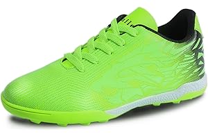 Sainilei Scarpe da Calcio Ragazzi FG/AG Professionale All'aperto Calcio da Scarpe Ragazzo TF Allenamento Bambini Teenage Scarpe Calcetto