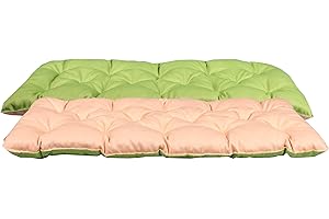 Meerweh Auflage für 3er Bank, Wendekissen Polsterauflage Bankauflage, grün, 150.0x50.0x10.0 cm, 74079