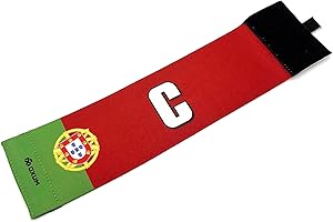 OXUM Sport Brassard de Capitaine pour Enfants et Adultes - Brassard de Football avec Le Drapeau de Votre Pays ou Communauté - Brassard Élastique et Réglable