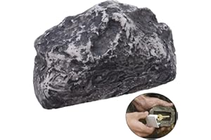 NUDFSY Key Storage Box Rock Spare Key Fake Rock Simulate Stone Key Case for Home Garden Yard Outdoor Decor, Hider Decoration Safe Holder Stone