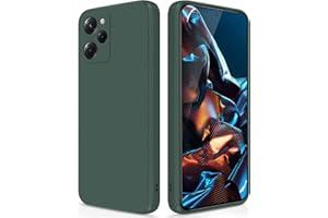 GiiYoon Funda para Xiaomi Poco X5 Pro 5G, Case de Silicona Suave de TPU Carcasa Protector de Goma Fexible Prueba Liviano y a Delgado de Golpes Antirrayas para Teléfono Xiaomi Poco X5 Pro 5G (Verde)