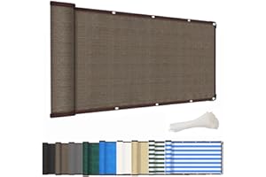 Kebinmaoyi Premium Greenhouse Shading Sunshade Netting for Plants, Effective Protection from Sunlight, for Garden, Patio, Plant,Flower,Chicken Coop,Carport, Brown,0.6x2m(5.9ft x6.6ft)