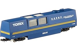 TomyTEC Tomy 064251 Chariot de Nettoyage sur Rails Bleu