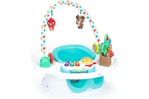 Baby Einstein, Asiento de Actividades 3 en 1 SuperSeat Touch of Tunes, Con Música y Luces, Desde 6 Meses