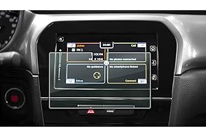 LFOTPP [2 sztuki] Suzuki Vitara LY 17 cm folia ochronna do nawigacji przezroczysta folia z tworzywa sztucznego PET