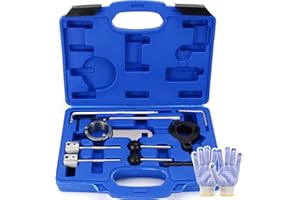 NCTNCX Zahnriemen Werkzeug für VW, Motor-Einstellwerkzeug-Satz, Motor Einstellwerkzeug Arretierwerkzeug, für VW VAG 1.4 1.6 2.0 TDI CR (1531, Gramm)