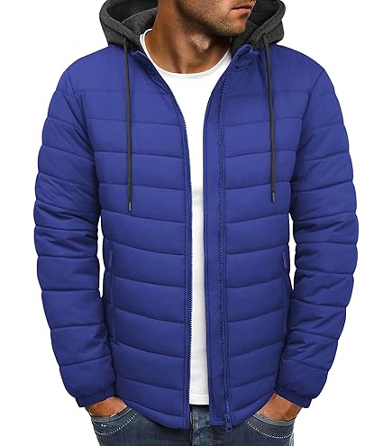 FirstCic Nouvelle Veste En Coton Pour Homme Sc.a_nia Imprimée