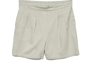 VERO MODA Vmjesmilo HW Wvn Ga Noos - Pantalones Cortos - Pantalones Cortos Mujer