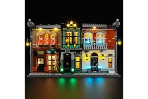 BRIKSMAX Kit de iluminación LED para Lego Icons Rincón Entre Libros: Sherlock Holmes - Compatible con 10351 Building Blocks Model- No incluir el Conjunto de Lego