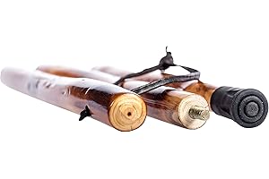 Cao 857, Bastone in Legno 3 sezioni Unisex-Adulto, Vernice, 110x2,5cm