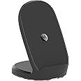 MOTOROLA CHARGERS - TURBOPOWER 15W WIRELESS STAND compatible with Samsung, iPhone, Huawei, Oppo, Xiaomi Qi enabled devices