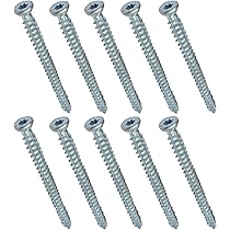 Viti Per Calcestruzzo M6,5 X 70 - 30 Pz Con Trapano E Bussola - Foto 9