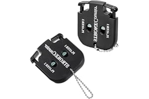 ANYUANKW 2 Piezas Contador de Golpes de Golf, Mini Contador de Golpes con Llavero, Contador de Puntaje de Golf, Contador de Puntuación de Golf para Golf y Otros Juegos de Pelota