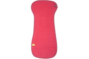 Aeromoov - Baby Sitzauflage Air Layer - Einlage Für Autositz oder Kinderwagen - Gruppe 2/3 - Antischwitz Sommerbezug - Bio-Baumwolle - Fuchsia