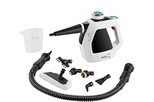 ‎ETA ETA Dampfreiniger Aquabelo - 1000W, 3 Bar, 220ml, 9x Zubehör