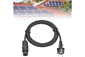 MSFE cable de conexión de goma H07RN-F 3x1,5mm²,clavija de contacto de tierra con cable,diámetro del cable 10mm,tapas finales IP68,cable de conexión de alimentación BC01 a enchufe de la EU(3/5/10m)