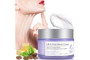 VFJVLVDG Neck Firming Cream - Anti-Aging Neck Cream for Tightening and Wrinkles for an Even Skin Tone and Neck Lift (50ml)