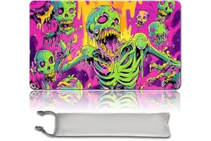 MILKPLAYMAT MTG Play Mat MTG PlayMat -60 cm x 35 cm, Original Art, Non-Slip TCG Play Mat with Rubber Base and Stitched Edges, Commander TCG Rollable & Foldable Card Mat (No Zone, mtg48-10)