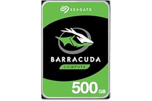 Seagate Technology Barracuda 500GB SATAIII - Disco Duro (0-60 °C, -40-70 °C, SATA, Serial ATA II, Serial ATA III, Unidad de Disco Duro) Plata