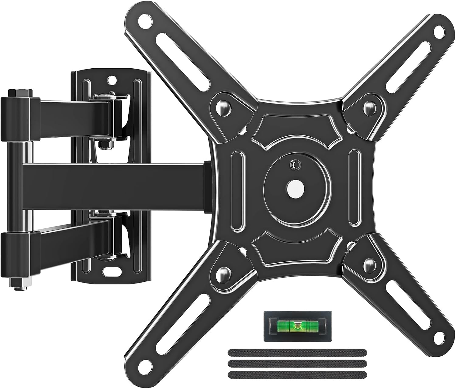MOUNTUP TV Wall Bracket for Most 14-42 Inch LED, LCD, OLED Flat TVs & Monitors, Full Motion TV Mount with Tilt Swivel Extensi
