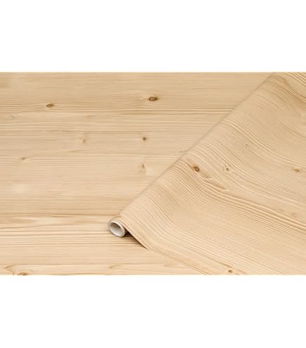 Rouleau adhésif imitation bois chêne pâle - Luminis Films