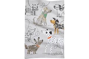 Ulster Weavers - Dog Days - Geschirrtuch - Baumwolle - Einheitsgröße in Grau