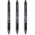 Kuru Toga 3 x UNI-BALL SELF SHARPENING MECHANICAL PENCIL - 0.5mm - Smoke Barrel