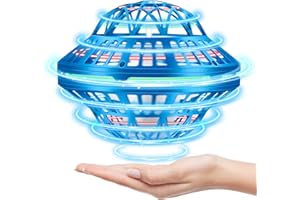 ROELLY Palla Magica,Palla Volante con Luce LED,Mini Pallina Che Vola,Palla Magica per Bambini dai 6 Ai 12 Anni,Regalo per Interni ed Esterni per Ragazzi e Ragazze,Blu