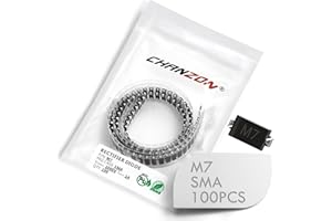 (Lot de 100 pièces) Chanzon Diode de redressement M7 SMD 1A 1000V SMA (DO-214AC) 1 Amp 1000 Volt Diodes électroniques au silicium