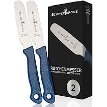 Schwertkrone Coltello Per Pane XXL 45 Cm – Lama Extra Lunga 30 Cm, Manico In Legno D'Ulivo, Forgiatura A Solingen, Acciaio Inox 1.4034, 56 HRC