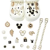 18 Pcs Shoe Charms, Shoe Charms, Charms Crystal Clog Shoe Ornaments, Shoe Accessories Diamonds Crystal, Diy Diamonds Buckles