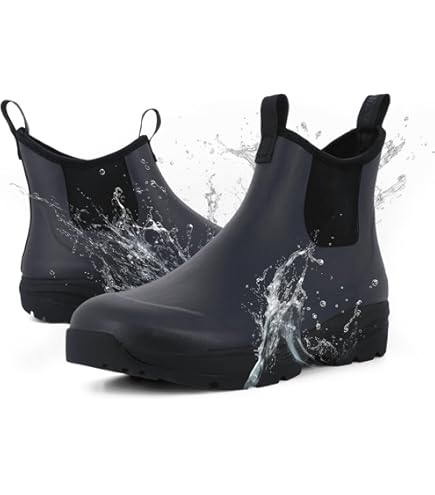 Gummistiefel Kurz Unisex - Wasserdicht & Rutschfest Für Outdoor