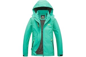 LUI SUI Chaqueta impermeable ligera para mujer Sports Mountain Chaqueta cortavientos