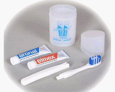 Preisvergleich Produktbild Zahnputzset Elmex + Aronal
