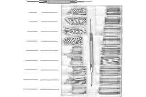 JOYAN Anse Orologio, 360 Pezzi Perni di Ricambio a Molla Orologio, Orologi Strumenti, Perni Cinturino Orologio, Strumento Cinturino Orologio, Barra di Primavera in Acciaio Inox Pin di Collegamento 8-25 mm