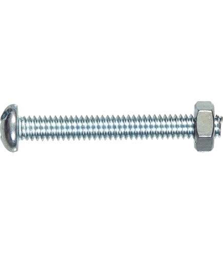 Viti Zincate 1/2 Pollice Viti A Testa Larga Phillips 10-24 X 1/2 - 1100 Pezzi In Acciaio Zincato Viti Testa Capriata Phillips - Foto 9