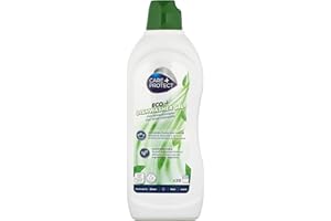 CARE + PROTECT ECO+ Gel Lavavajillas, combina 4 funciones en una : Desengrasante, Abrillantador, Sal, Neutralizador de Olores, Hipoalergénico. Es activo en Ciclos Cortos, 650ml (38 Lavados)