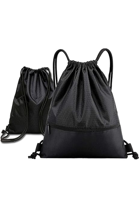 Zaino Sportivo Impermeabile Con Coulisse - Borsa Palestra, Viaggio E Nuoto, Tracolla Regolabile