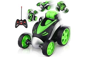 Mieryd Voiture Télécommandée Enfant, Jouets Garçons Filles 3 4 5 6 7 8 + Ans Jeu Voiture Radiocommandés Téléguidée 360° Petit RC Crawler Car Véhicule Jeux Extérieur Intérieur Cadeau Noël Anniversaire