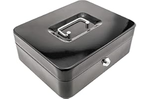 kippen 10333N1 - Cassetta Portavalori Nera, Dimensioni: 150X120X80 mm.