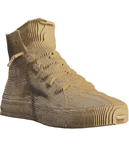 3D Puzzle Sneaker Aus Recycelter Pappe – Kreativ, Umweltfreundlich & Dekorativ