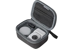 ZJRXM Tasche für Insta360 GO Ultra Zubehör, Aufbewahrungstasche, Hard Shell Reisetasche für Insta360 GO Ultra Kamera, Tragbare und Kompakt