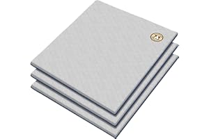 GuineaDad Liner - Pee Pad 3er Pack (12x12 in Größe) | Meerschweinchen Fleece Käfig Liner | Meerschweinchen Bettwäsche | Extra saugfähiger Bambus | Wasserdichter Boden