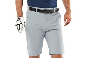33,000ft Men's Golf Shorts UPF 50+ Stretch Shorts 10 Inch Bermuda Shorts Dry Fit Causal Shorts Work Shorts for Golf Work