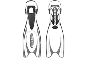 Cressi Frog Plus - Palmes Réglables de Plongée/Natation