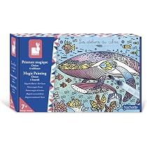 Janod Coffret Peinture Arc-en-Ciel Mandala - Kit Créatif Enfant Dès 7 Ans