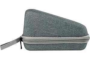 Amagogo Hartschalenkoffer, wasserdicht, tragbare Schutzhülle, schützt Ihr Gerät für das Oberarm-Druckmessgerät, Grau Groß